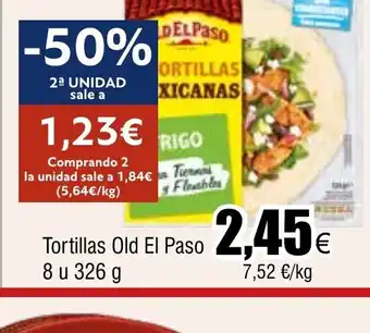 FROIZ Tortillas Old El Paso oferta