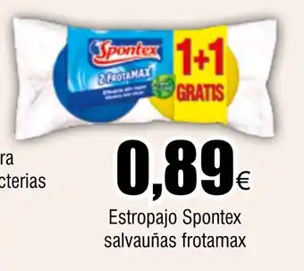 FROIZ Estropajo Spontex salvauñas frotamax oferta