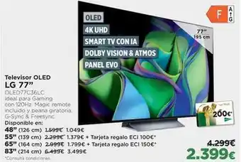 El Corte Inglés Lg - televisor oled oferta