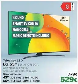 El Corte Inglés Lg - televisor led 55 oferta