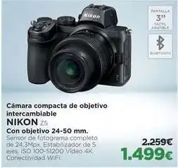 El Corte Inglés Nikon - cámara compacta de objetivo intercambiable oferta