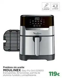 El Corte Inglés Moulinex - freidora sin aceite oferta