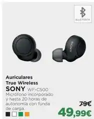 El Corte Inglés Sony - auriculares true wireless oferta