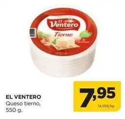 Alimerka El ventero - queso tierno oferta