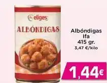 Supermercados Piedra Albóndigas oferta