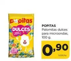 Alimerka Popitas - palomitas dulces para microondas oferta