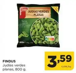 Alimerka Findus - judías verdes planas oferta