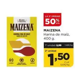 Alimerka Maizena - harina de maíz oferta