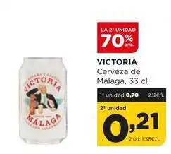 Alimerka Victoria - cerveza de málaga oferta