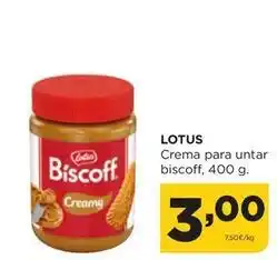 Alimerka Lotus - crema para untar biscoff oferta