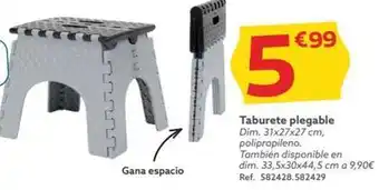 GiFi Taburete plegable oferta