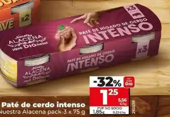 Dia Dia nuestra alacena - pate de cerdo intenso oferta