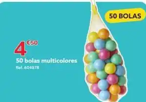 GiFi 50 bolas multicolores oferta