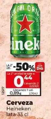 Dia Heineken - cerveza oferta