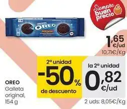 Eroski Oreo - galleta original oferta