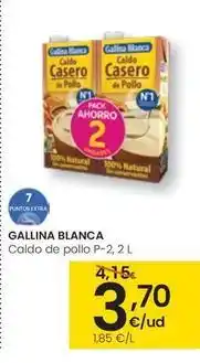 Eroski Gallina blanca - caldo de pollo oferta