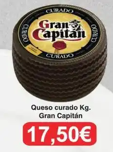 Spar La Palma Gran capitán - queso curado oferta