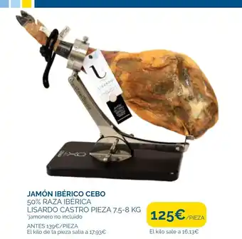 Cash Ecofamilia JAMÓN IBÉRICO CEBO oferta