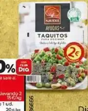 Dia Navidul - taquitos de jamon oferta