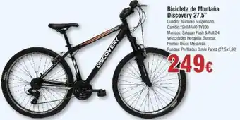 Froiz Shimano - bicicleta de montaña discovery 27,5 oferta