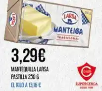 Claudio Larsa - mantequilla pastilla oferta