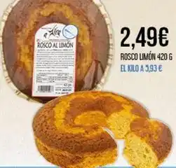 Claudio Rosco limón oferta