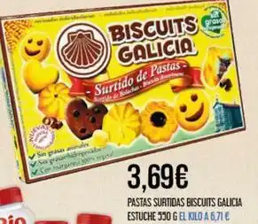 Claudio Biscuits galicia - pastas surtidas estuche oferta
