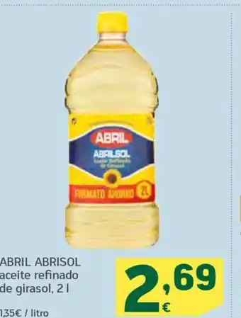 HiperDino ABRIL ABRISOL aceite refinado de girasol, 21 oferta