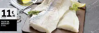 E.Leclerc FILETE DE BACALAO* El kilo. oferta