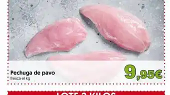 Hiper Usera Pechuga de pavo fresca el kg oferta