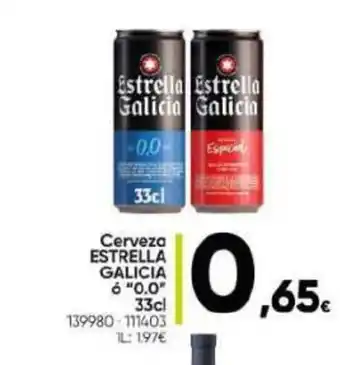 Family Cash Cerveza ESTRELLA GALICIA oferta