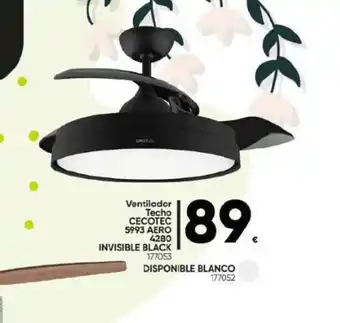 Family Cash Ventilador Techo CECOTEC 5993 AERO oferta