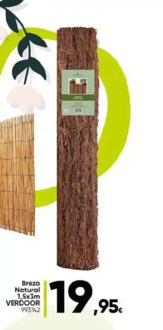 Family Cash Brezo Natural 1,5x3m VERDOOR oferta