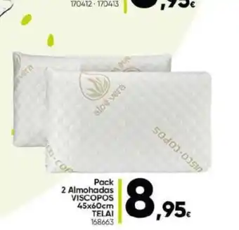 Family Cash Pack 2 Almohadas VISCOPOS oferta