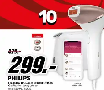 MediaMarkt Depiladora IPL Lumea S8000 BRI945/00 oferta
