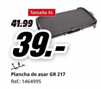 MediaMarkt Plancha de asar GR 217 oferta