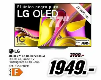 MediaMarkt OLED 77" 4K OLED77B36LA oferta