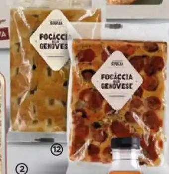 Alimerka LE CREAZIONI DI GIULIA Focaccia alla genovese o pomodoro, 140 g., oferta