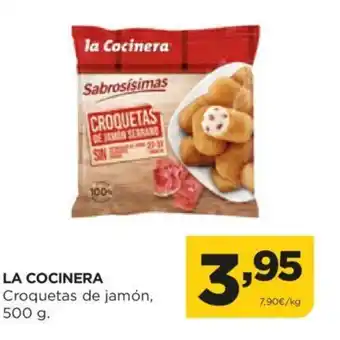 Alimerka LA COCINERA Croquetas de jamón, 500 g. oferta