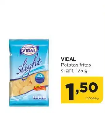 Alimerka VIDAL Patatas fritas slight, 125 g. oferta