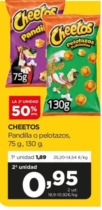 Alimerka CHEETOS Pandilla o pelotazos, oferta