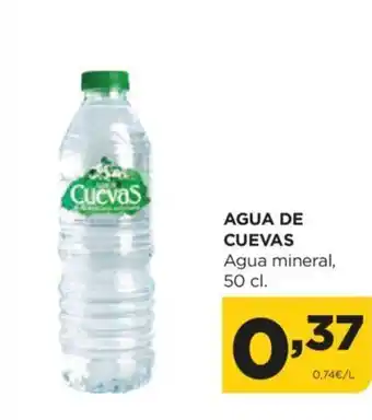 Alimerka AGUA DE CUEVAS Agua mineral, 50 cl. oferta