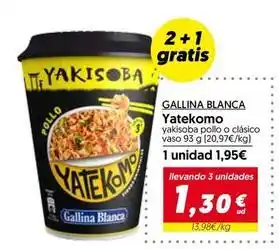 Hiper Usera Gallina blanca - yatekomo oferta