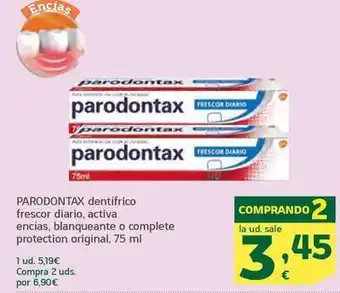 HiperDino Parodontax - dentifrico frescor diario oferta