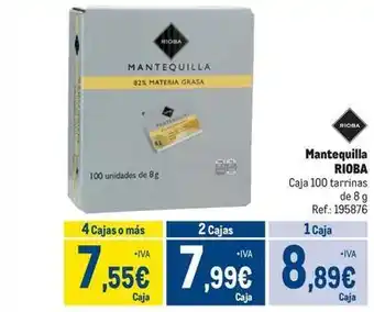 Makro Rioba - mantequilla oferta