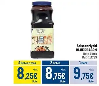 Makro Blue dragon - salsa teriyaki oferta