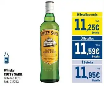 Makro Cutty sark - whisky oferta