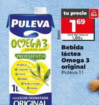 Dia Puleva - bebida lactea omega 3 original oferta