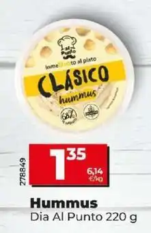 Dia Dia al punto - hummus oferta