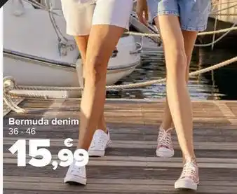 Carrefour Tex - bermuda denim oferta